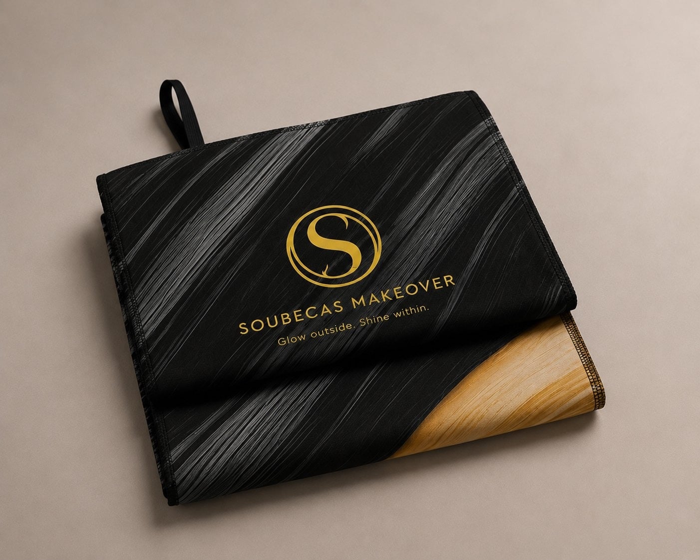 soubecas makeover hair towel black 2 soubecas makeover hair towel black 2