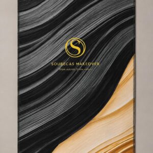 soubecas makeover hair towel black 3